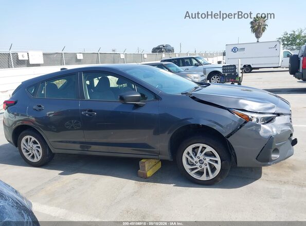 JF1GUABC2S8282927 2025 SUBARU IMPREZA Gray Widok wnętrza z tyłu