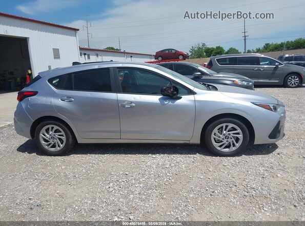 JF1GUABC4R8914630 2024 SUBARU IMPREZA Gray უკანა სალონის ხედი