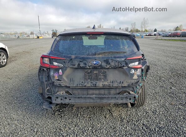 JF1GUABC4S8333084 2025 SUBARU IMPREZA Black Вид ззаду
