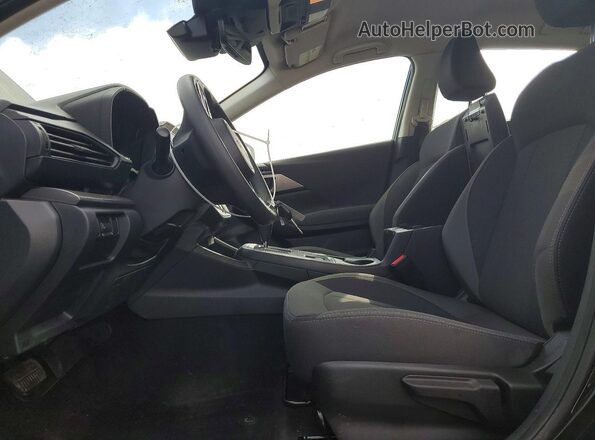 JF1GUABC4S8333084 2025 SUBARU IMPREZA Black Вид салону спереду