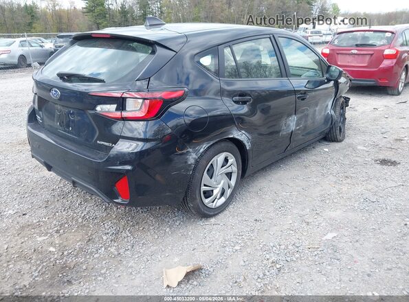 JF1GUABC6S8282770 2025 SUBARU IMPREZA Черный Задняя правая четверть