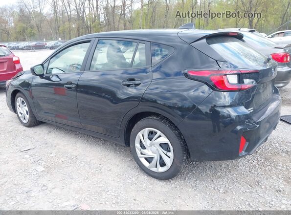 JF1GUABC6S8282770 2025 SUBARU IMPREZA Черный Задняя левая четверть