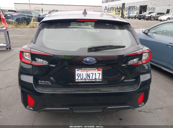 JF1GUABC6S8306209 2025 SUBARU IMPREZA Black 