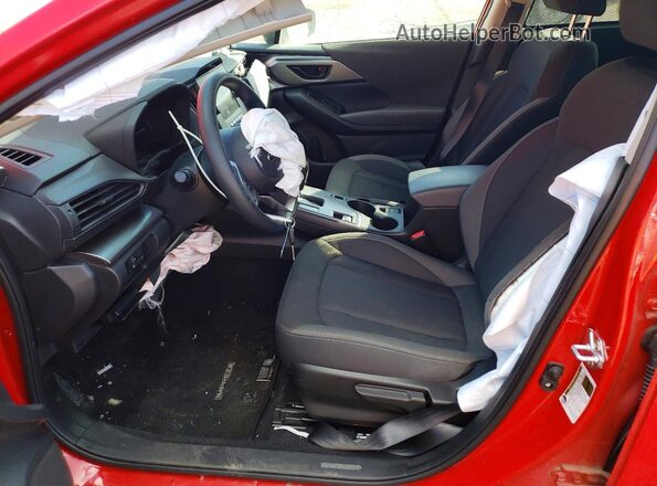 JF1GUABC7S8238891 2025 SUBARU IMPREZA Red წინა სალონის ხედი