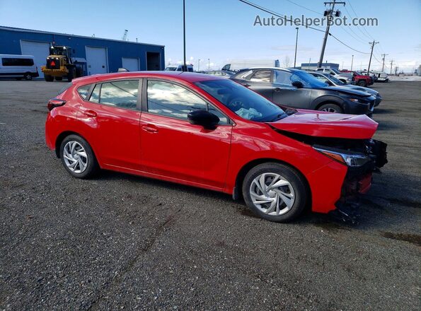 JF1GUABC7S8238891 2025 SUBARU IMPREZA Red წინა მარჯვენა