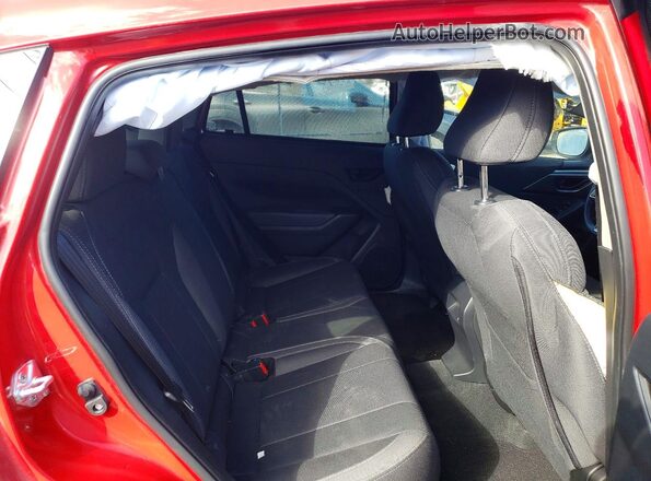 JF1GUABC7S8238891 2025 SUBARU IMPREZA Red უკანა სავარძლების ხედი