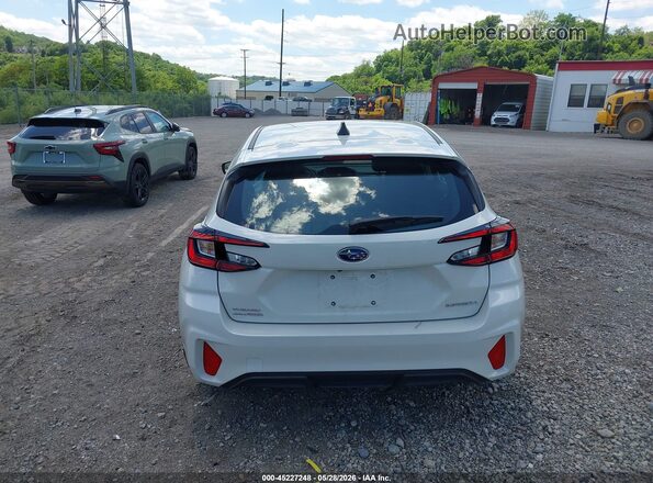 JF1GUABCXS8336541 2025 SUBARU IMPREZA White 
