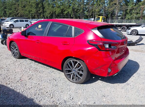 JF1GUAFC2R8250581 2024 SUBARU IMPREZA Красный 