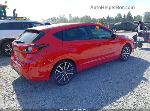 JF1GUAFC2R8250581 2024 SUBARU IMPREZA Красный 