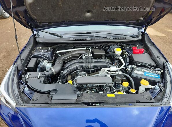 JF1GUAFC2T8211142 2026 SUBARU IMPREZA Blue Engine compartment view