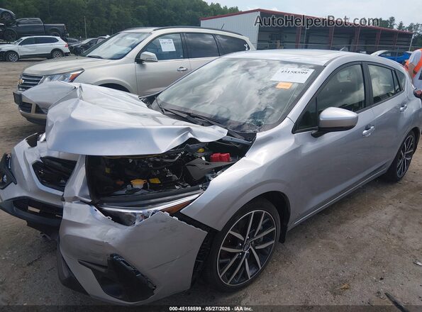 JF1GUAFC3R8382300 2024 SUBARU IMPREZA Серебряный Передняя левая четверть