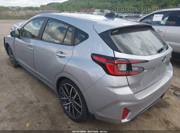 JF1GUAFC3R8382300 2024 SUBARU IMPREZA Серебряный Задняя левая четверть