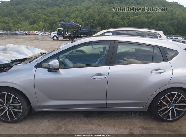 JF1GUAFC3R8382300 2024 SUBARU IMPREZA Серебряный Вид задней части салона