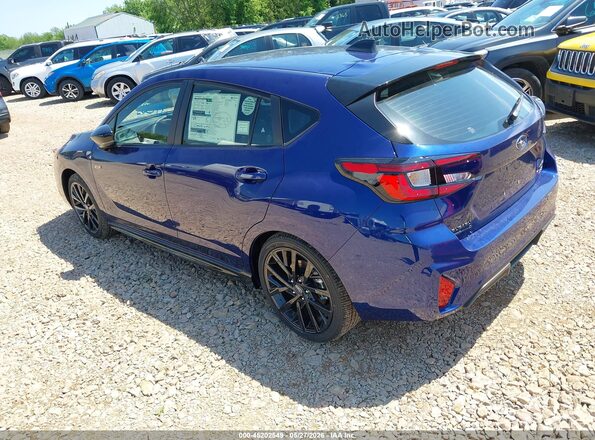 JF1GUHHC5T8237255 2026 SUBARU IMPREZA Blue უკანა მარცხენა