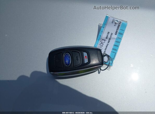 JF1GUHHC7R8895166 2024 SUBARU IMPREZA Серебряный Вид панели приборов