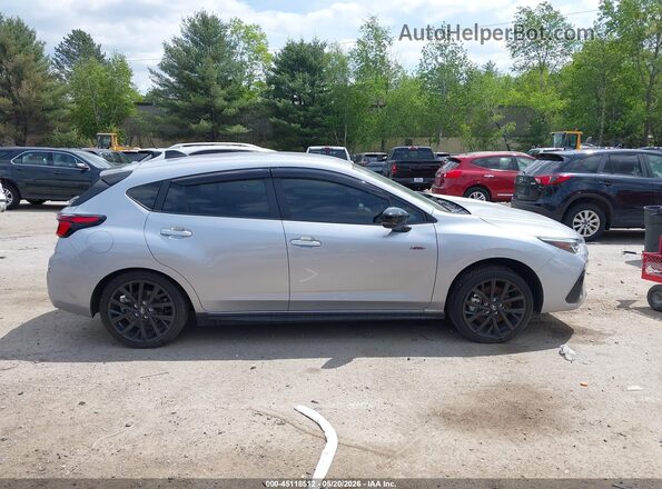 JF1GUHHC7R8895166 2024 SUBARU IMPREZA Серебряный Вид задней части салона