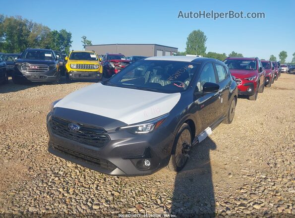 JF1GUHHC8T8242336 2026 SUBARU IMPREZA Gray წინა მარცხენა ხედი სამი მეოთხედიდან