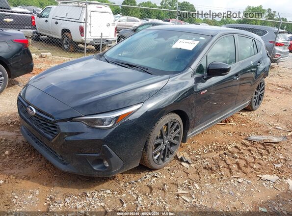 JF1GUHJC0R8891597 2024 SUBARU IMPREZA Черный Передняя левая четверть