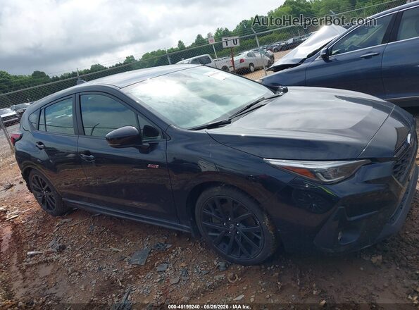 JF1GUHJC0R8891597 2024 SUBARU IMPREZA Черный Вид задней части салона