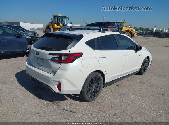 JF1GUHJC2R8320581 2024 SUBARU IMPREZA White Trasero derecho