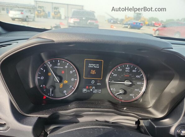 JF1GUHJC2S8251817 2025 SUBARU IMPREZA White Սարքավորումների վահանակի տեսք