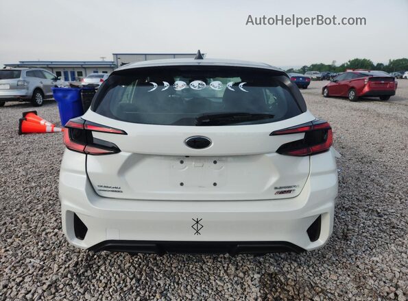 JF1GUHJC2S8251817 2025 SUBARU IMPREZA White Հետևի տեսք