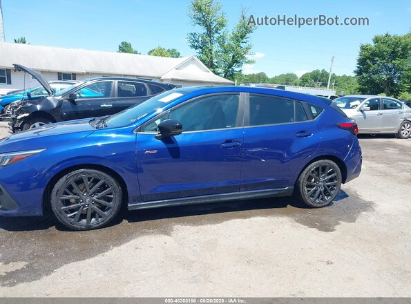 JF1GUHJC5R8307713 2024 SUBARU IMPREZA Синий Панорамный вид салона 360°