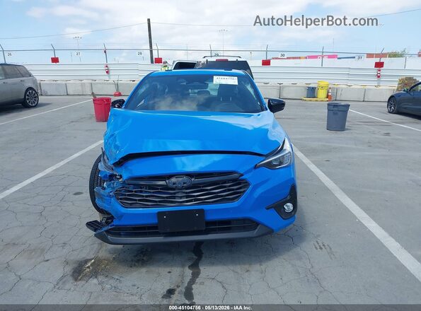 JF1GUHJC6S8331217 2025 SUBARU IMPREZA Синий Вид щитка приборов