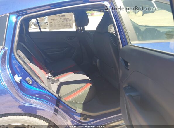 JF1GUHJC9T8237446 2026 SUBARU IMPREZA Blue VIN კოდის სტიკერის ხედი