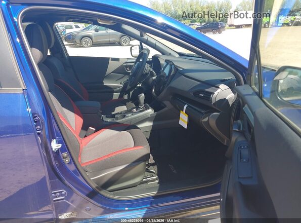 JF1GUHJC9T8237446 2026 SUBARU IMPREZA Blue წინა სალონის ხედი