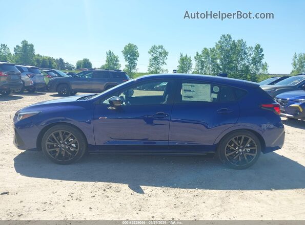 JF1GUHJC9T8237446 2026 SUBARU IMPREZA Blue სალონის 360-გრადუსიანი ხედი