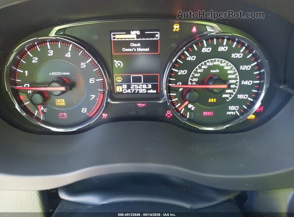 JF1VA1C64M9810232 2021 SUBARU WRX Gray Vista de los asientos traseros