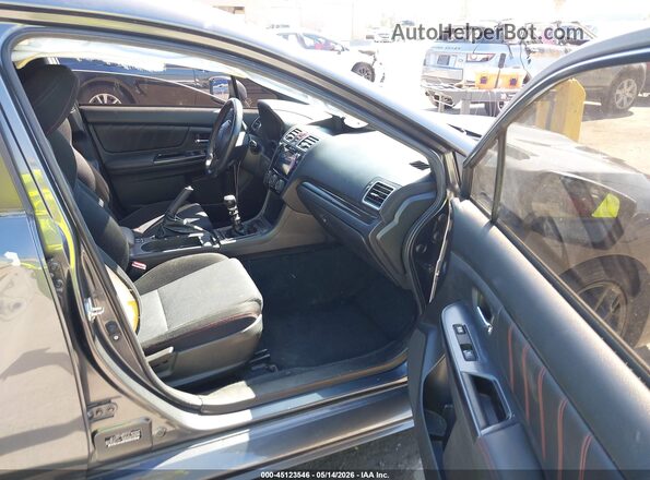 JF1VA1C64M9810232 2021 SUBARU WRX Gray Vista interior delantera