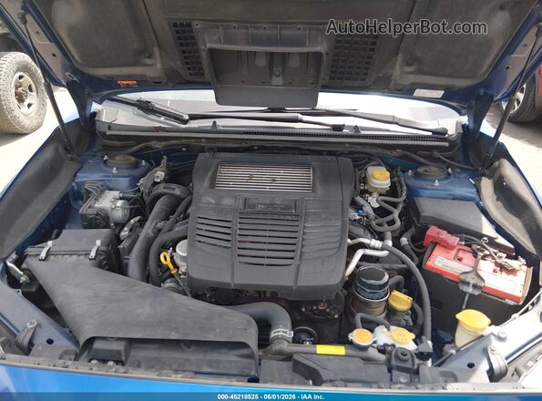 JF1VA1C67J9801536 2018 SUBARU WRX Синий Вид сзади