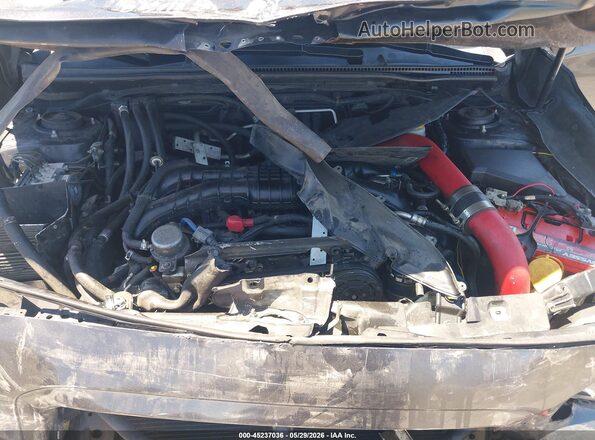 JF1VA1F6XG9827505 2016 SUBARU WRX Gray უკანა ხედი