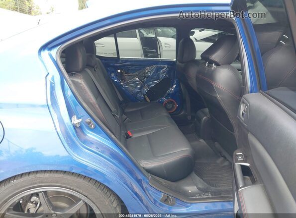 JF1VA1J62K9816594 2019 SUBARU WRX Blue VIN sticker view