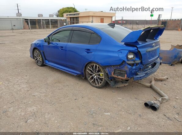JF1VA2E63M9808152 2021 SUBARU WRX STI Blue Rear left