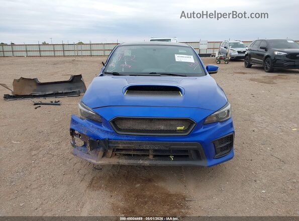 JF1VA2E63M9808152 2021 SUBARU WRX STI Blue Instrument cluster view