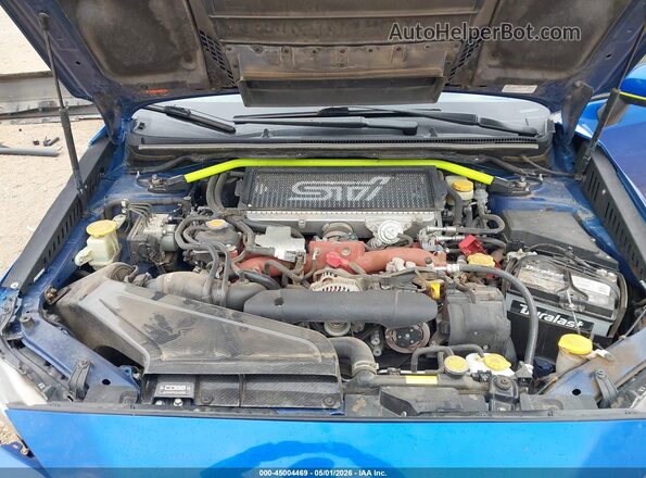 JF1VA2E63M9808152 2021 SUBARU WRX STI Blue Rear view