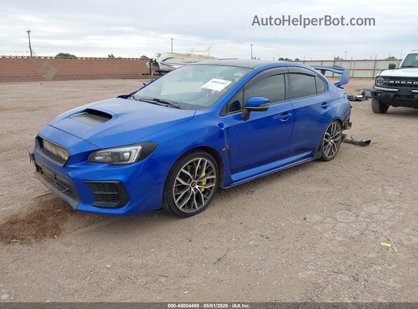 JF1VA2E63M9808152 2021 SUBARU WRX STI Blue Front left