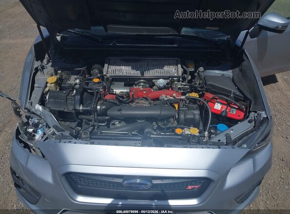 JF1VA2M68G9801543 2016 SUBARU WRX STI Silver Вид ззаду