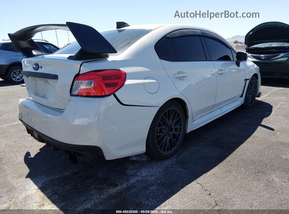 JF1VA2M6XH9803375 2017 SUBARU WRX STI Белый Задняя правая четверть
