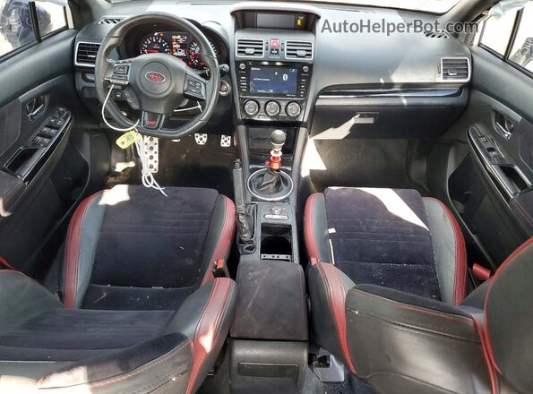 JF1VA2N69J9808443 2018 SUBARU WRX White Widok deski rozdzielczej