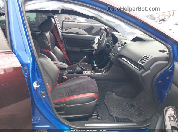 JF1VA2S62M9820538 2021 SUBARU WRX STI Burgundy Vista interior delantera