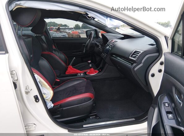 JF1VA2S63M9813372 2021 SUBARU WRX STI White Սալոնի դիմացի տեսք