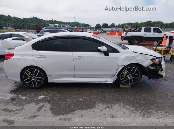 JF1VA2S63M9813372 2021 SUBARU WRX STI White Սալոնի հետևի տեսք