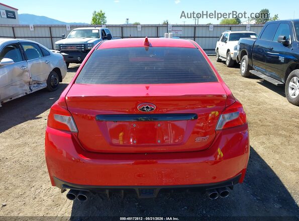 JF1VA2T68J9822871 2018 SUBARU WRX STI Красный 