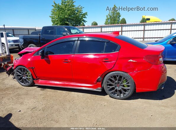 JF1VA2T68J9822871 2018 SUBARU WRX STI Красный 