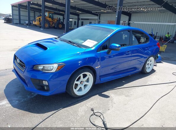 JF1VA2V64H9817481 2017 SUBARU WRX STI Blue Przód lewy