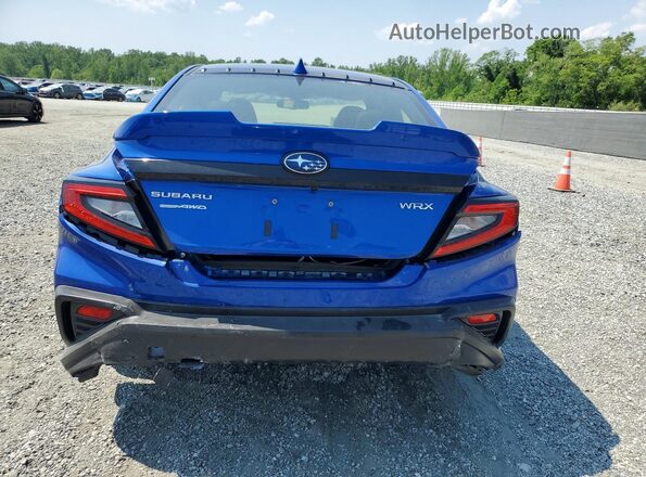 JF1VBAA61N9029007 2022 SUBARU WRX Blue Widok z tyłu